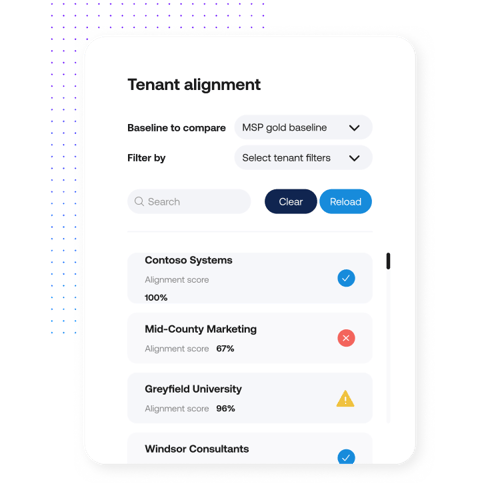 Standardise your tenants