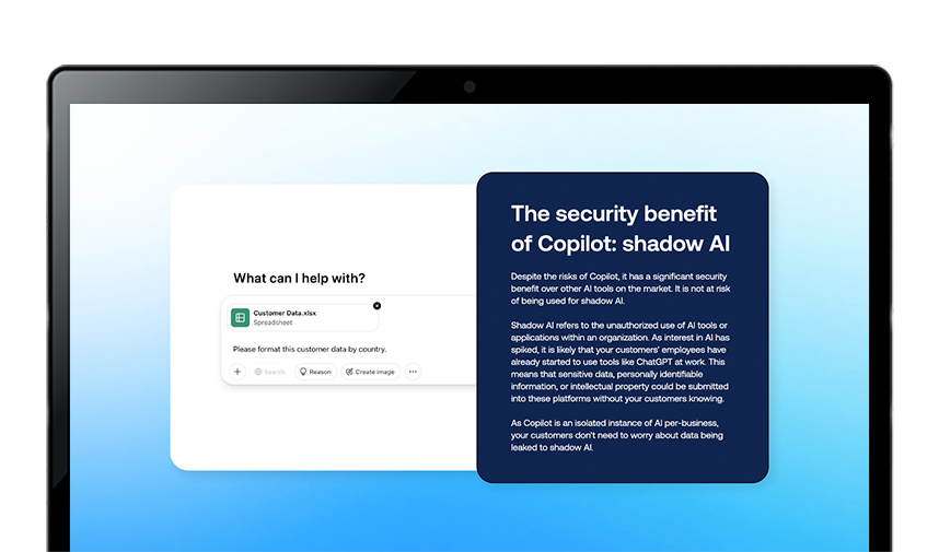 Copliot eBook - mobile page mock